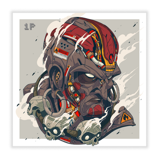 Mechasoul Dhalsim Print