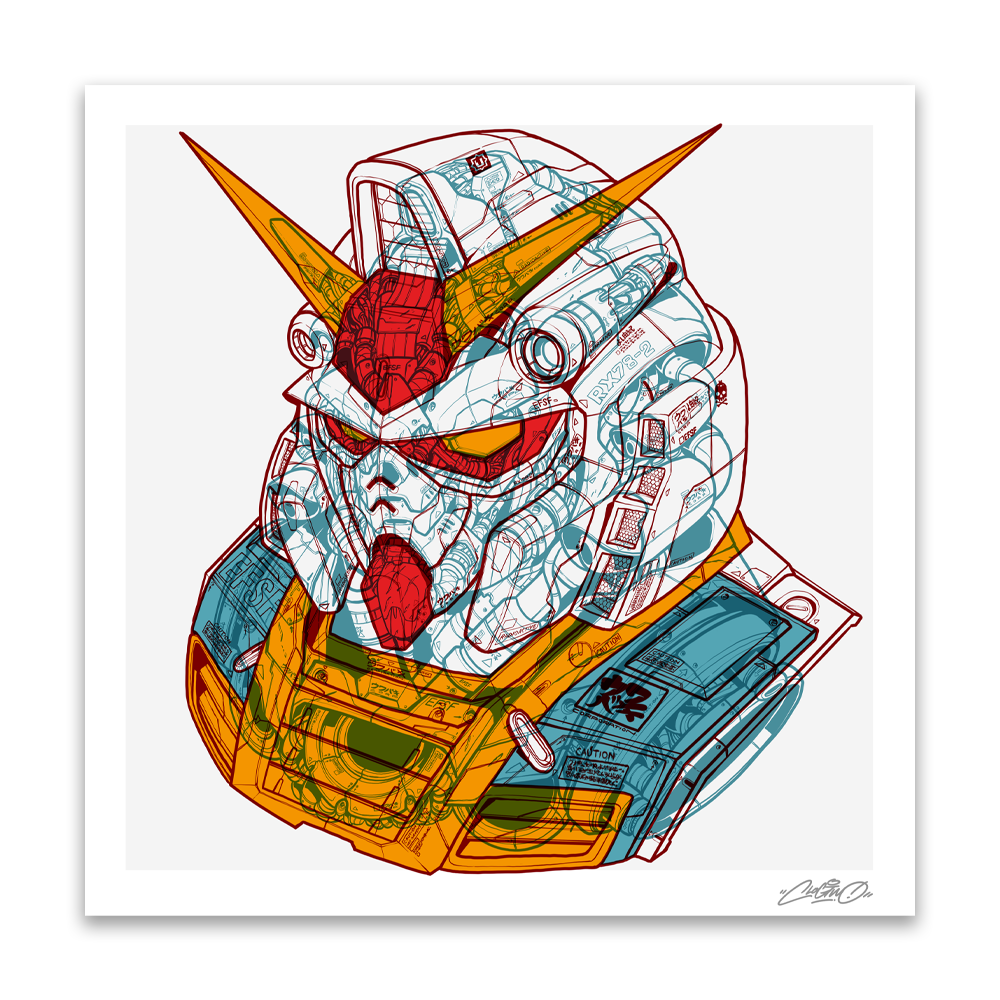 Mechasoul Gundam Print