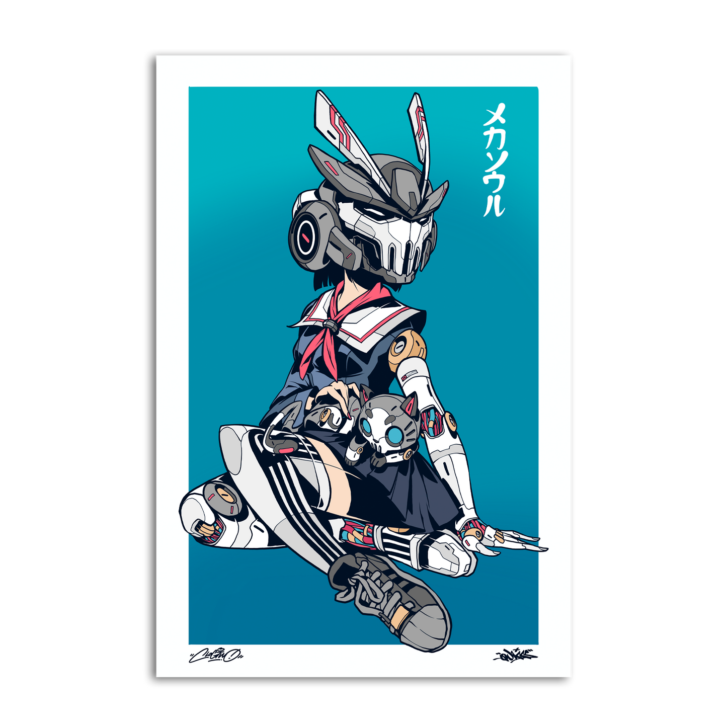 Mechasoul Mariko Print