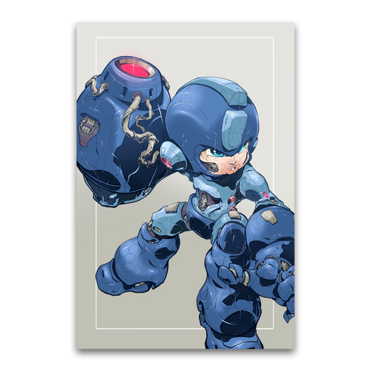 Mechasoul Megaman Print