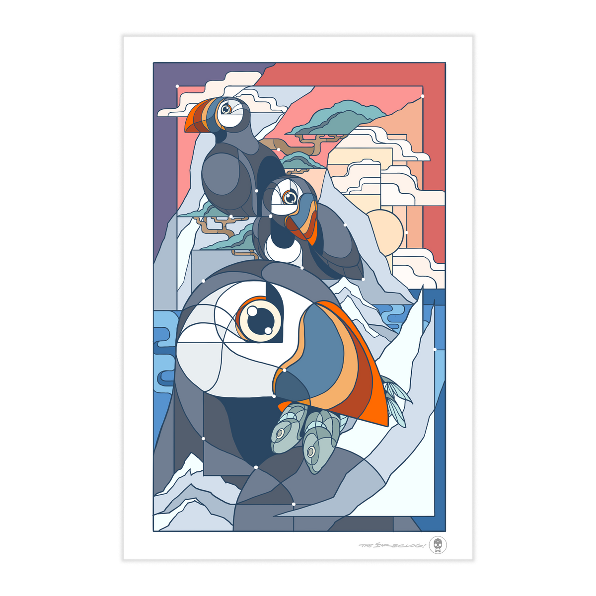 Puffin Print