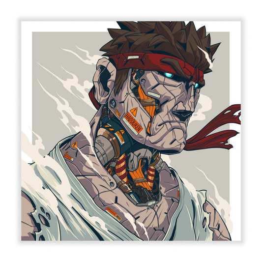Mechasoul Ryu Print
