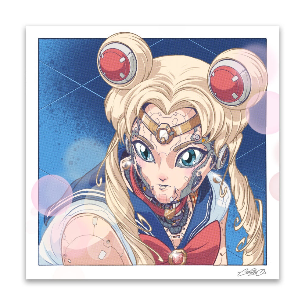Mechasoul Sailor Moon Print