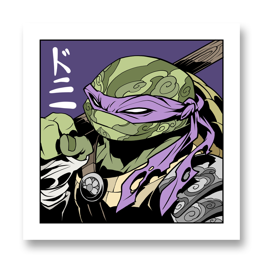 Samurai Donnie Print