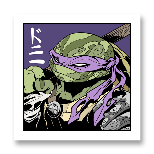 Samurai Donnie Print