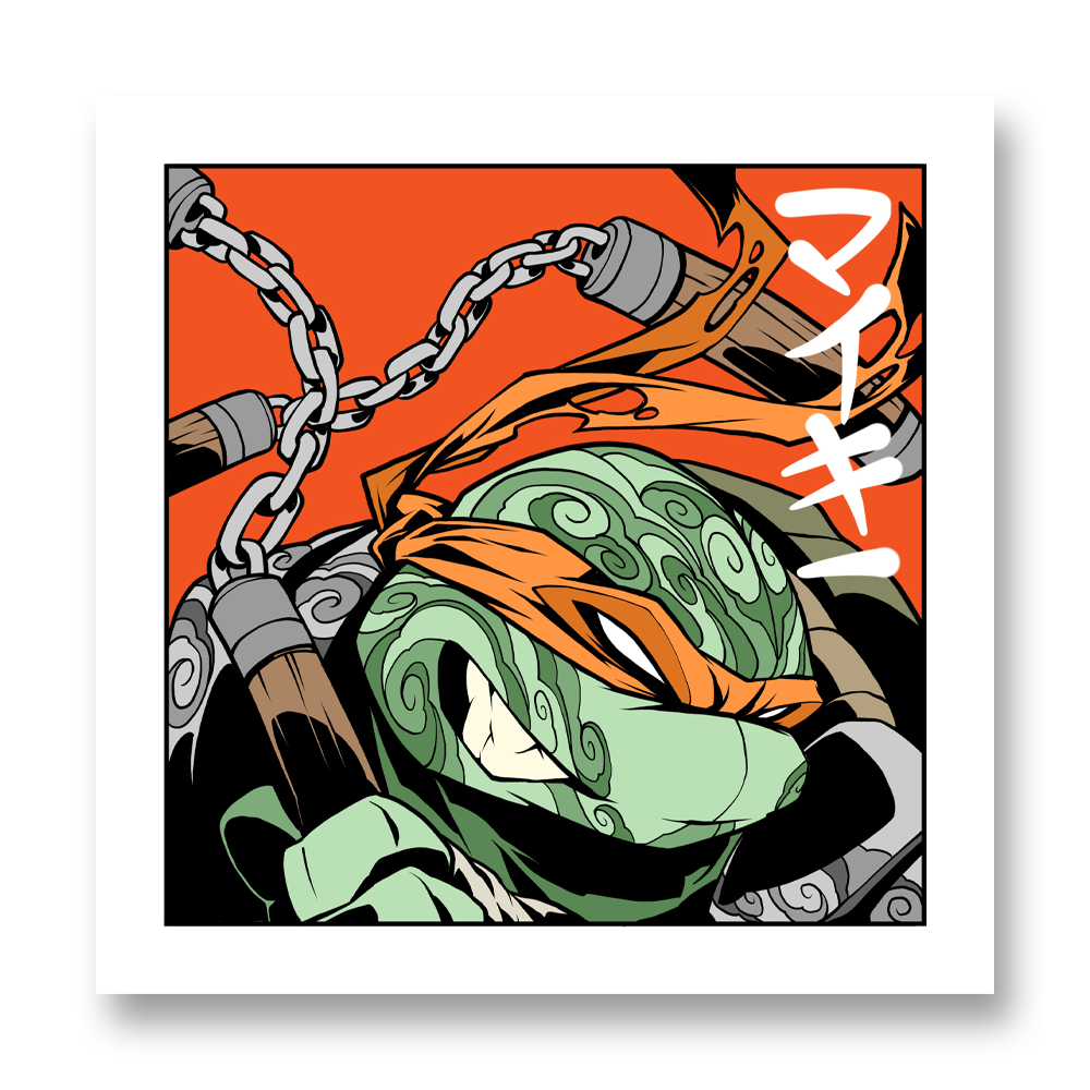 Samurai Mikey Print