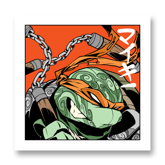 Samurai Mikey Print
