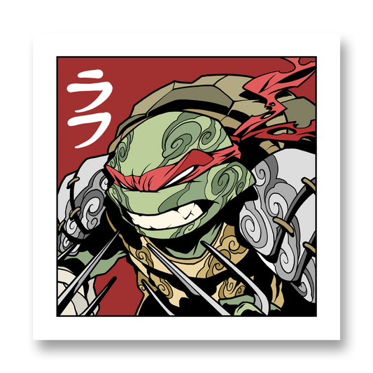 Samurai Raph Print