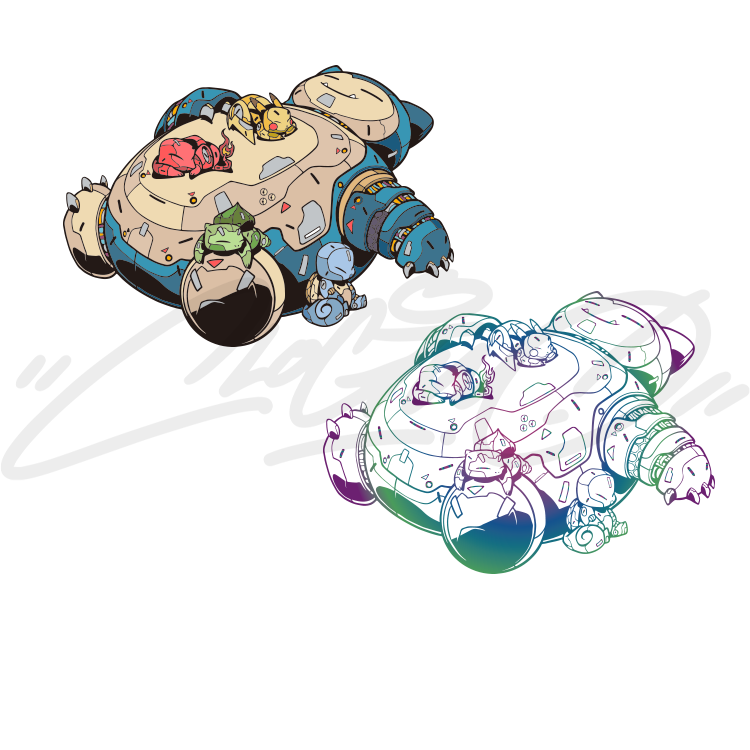CLOGTWO x Mechasoul Sleepy Mon