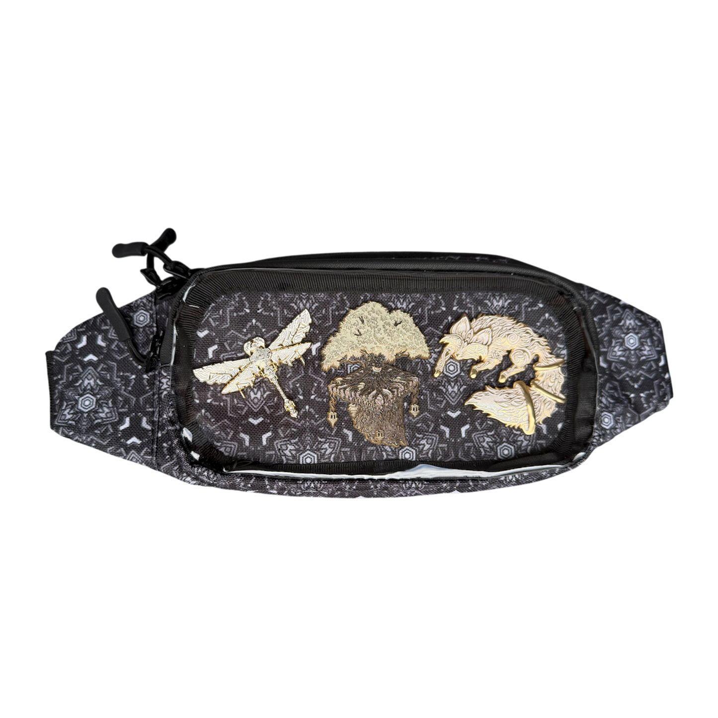 Rutherford x Grayscale Prismatrix ITA Fanny Pack