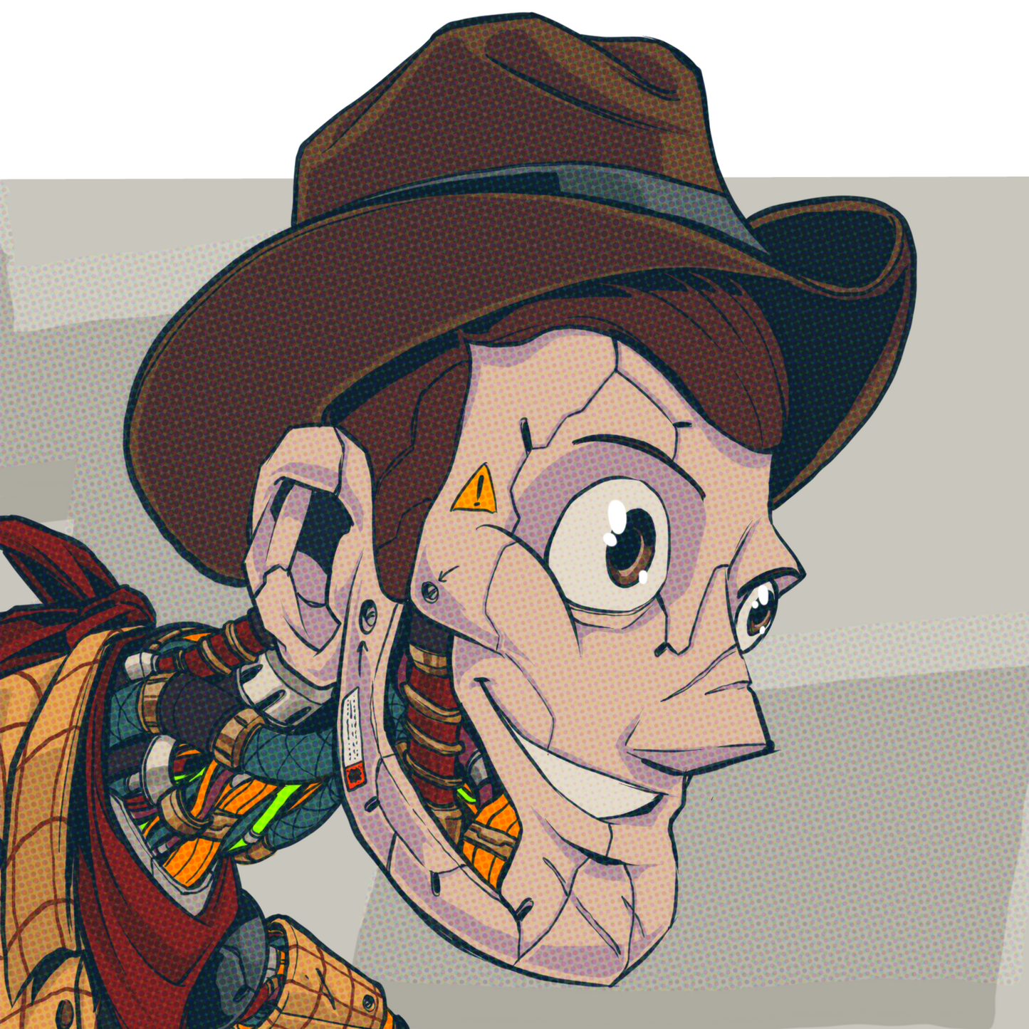 Mechasoul Woody Print