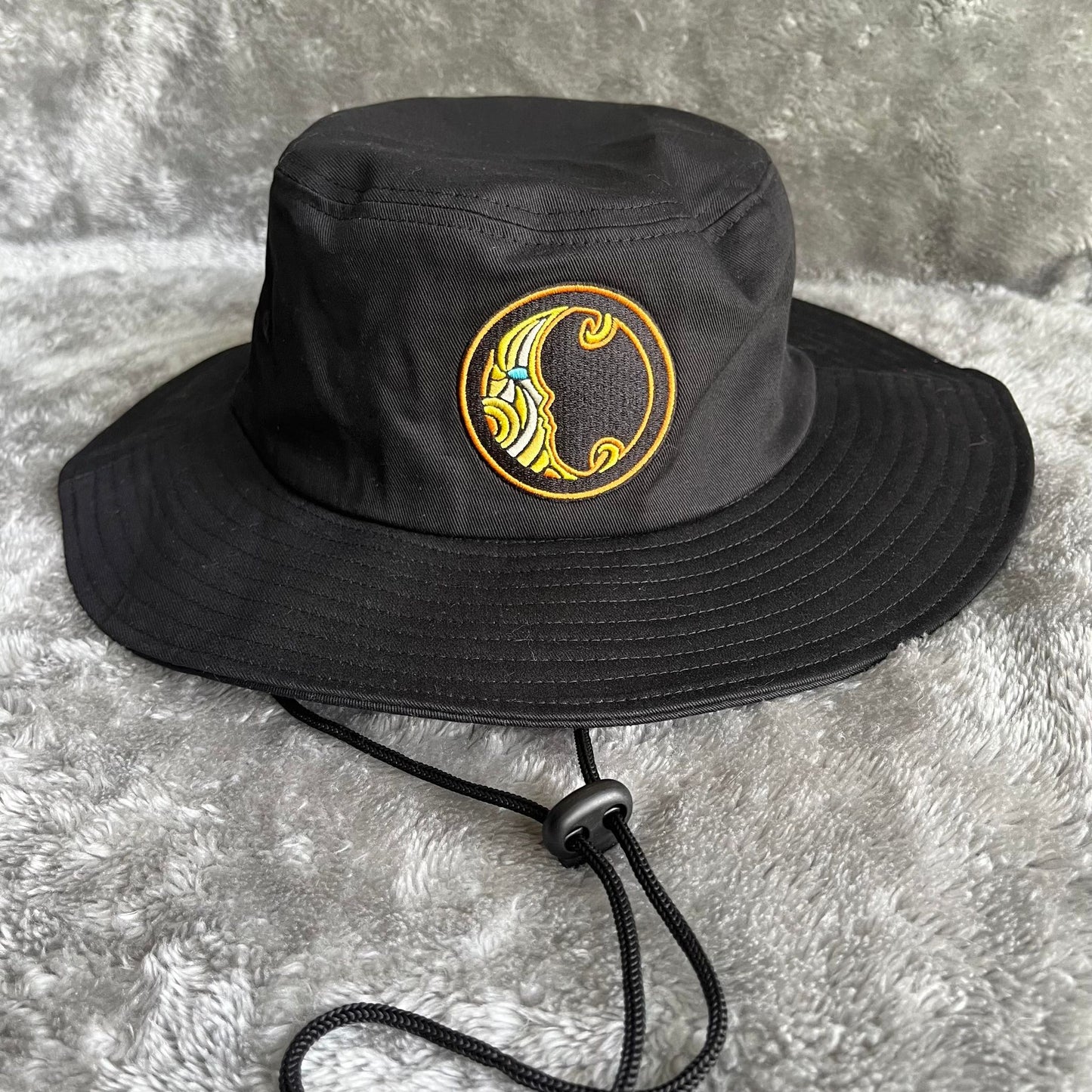Lunarity Logo Wide Brim Bucket Hat